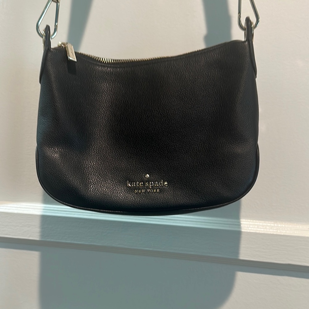 Kate Spade Black Leather Shoulder Bag